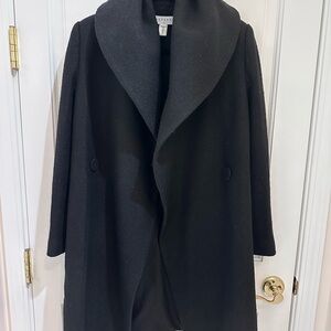 KEEPSAKE the Label Shall Collar Black Trench Coat